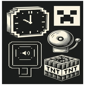 Minecraft Alarm Clock